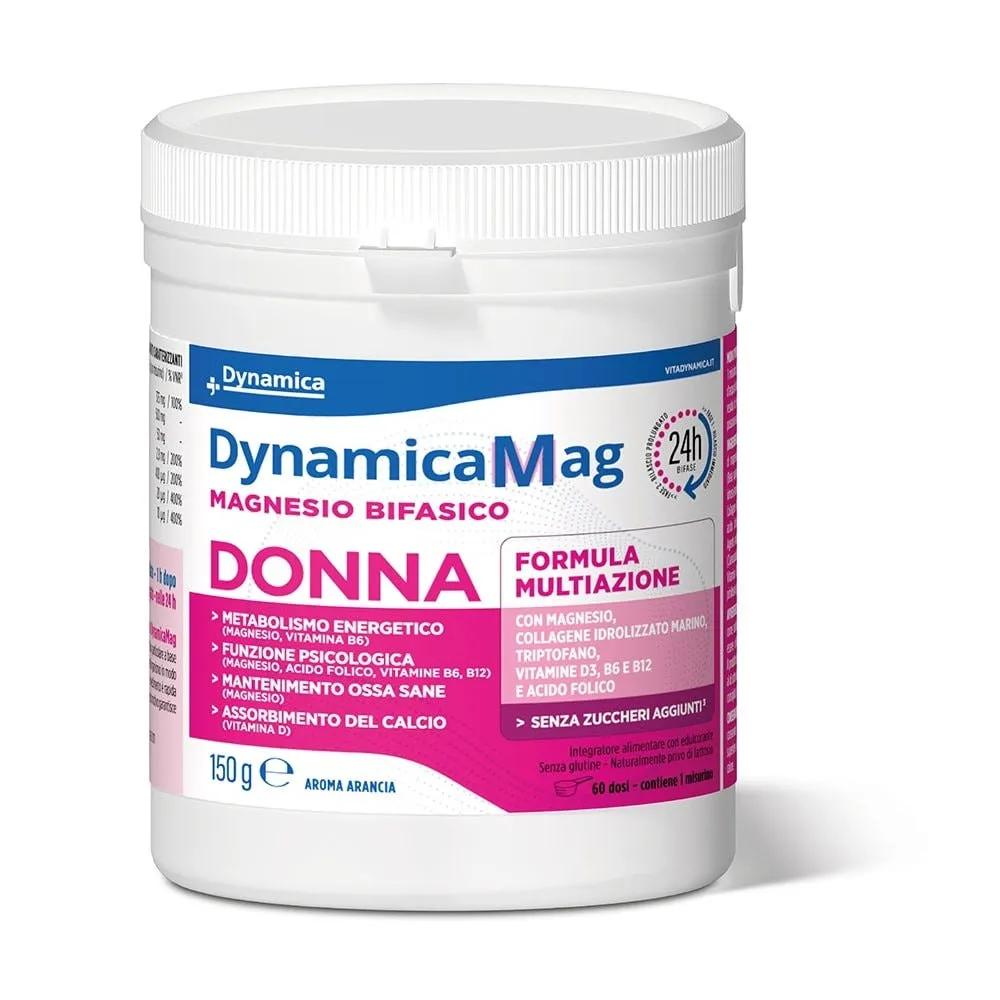 DynamicaMag Donna Integratore Magnesio Bifasico 150 g