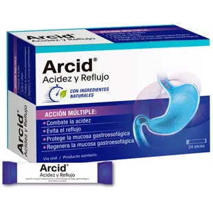 Azia Árcida e Refluxo 24 Sticks