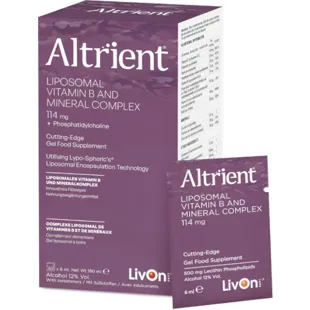 Altrient Liposomal Complex Vitamins B and Minerals 114 mg 30 Sachets