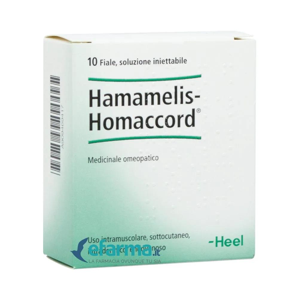 Guna Heel Hamamelis-Homaccord Soluzione Iniettabile 10 Fiale