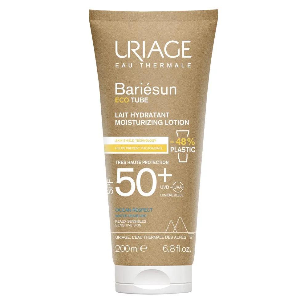 Uriage Bariésun Latte Idratante SPF 50+ Viso e Corpo Tubo Eco In Carta 200 ml