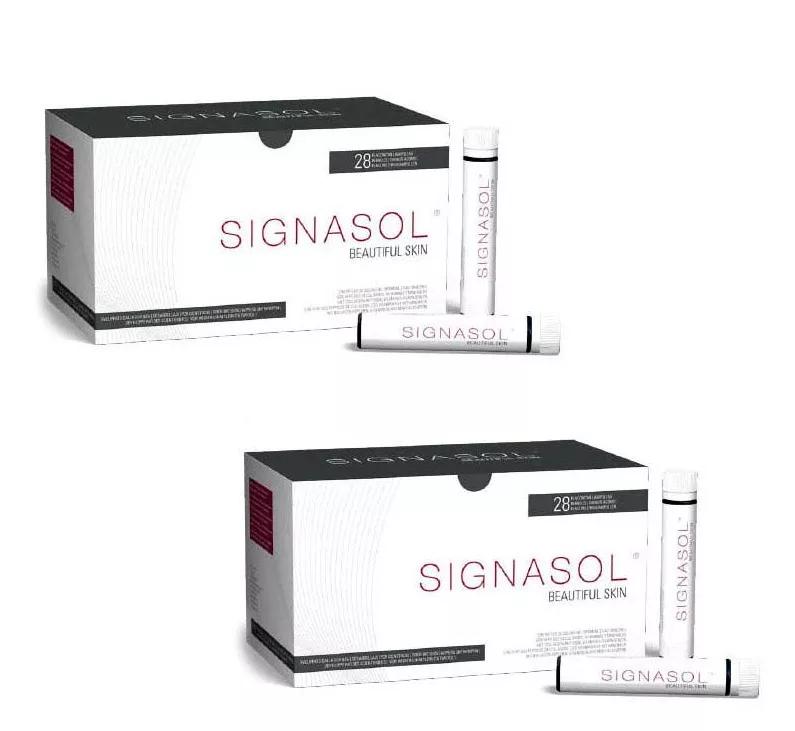 Signasol Colagénio Bebible 2x28 Ampolas 25 ml