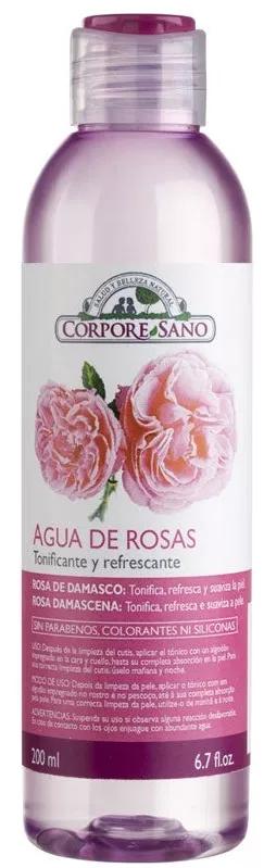 Corpore Sano Tónico Agua de Rosas 200 ml