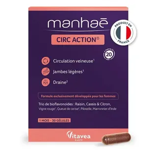 Nutrisanté Manhaé Circ Action 30 capsule