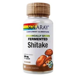 Solaray Shiitaké 500mg 60 capsule vegetali