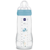 MAM Easy Active Fast Flow Flasche Mattblau +4m 330 ml