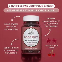 Lashilé Beauty Good Burn Boost Minceur Sans Sucres 60 gummies