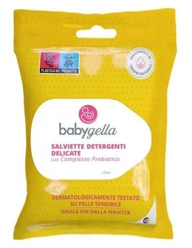 Babygella Salviette Detergenti Delicate Con Prebiotico 15 Pezzi