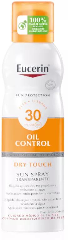 Eucerin Sonnenspray Dry Touch LSF 30 transparent 200 ml