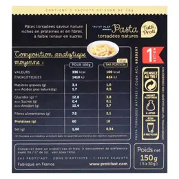 Protifast Pâtes Nature Pasta Torsade 5 Sachets