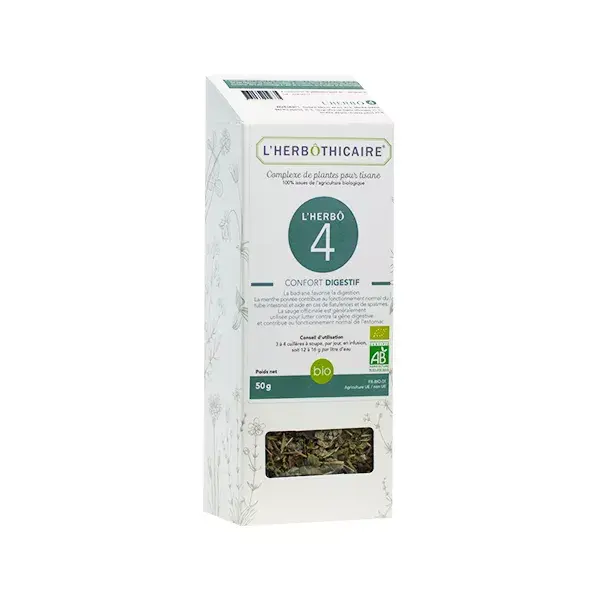 L' Herbothicaire Herbo 4 Digestive Comfort Complex 50g