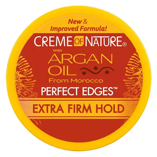 Creme of Nature, Argan, Perfect Edges, Cheveux Bouclés Frisés Crépus 63,7ml