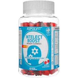Aspolvit Intelect Boost Cherry Flavor 60 Gummies