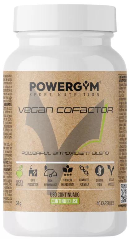 POWERGYM Vegan Cofactor 40 Cápsulas