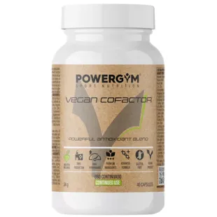 POWERGYM Vegan Cofactor 40 Capsules