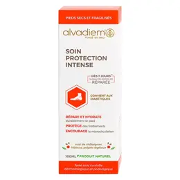 Alvadiem Soin des Pieds Protection Intense Pieds Secs et Fragilisés 100ml