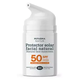 Mifarma Natur Crème Solaire Minérale Visage SPF50 Bio 50ml