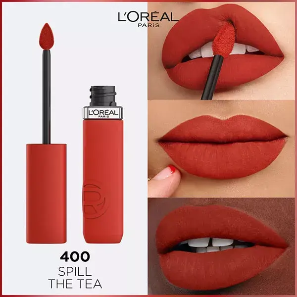L'Oréal Paris Infaillible Matte Resistance Lipstick Mat N°400 Spill The Tea 5ml