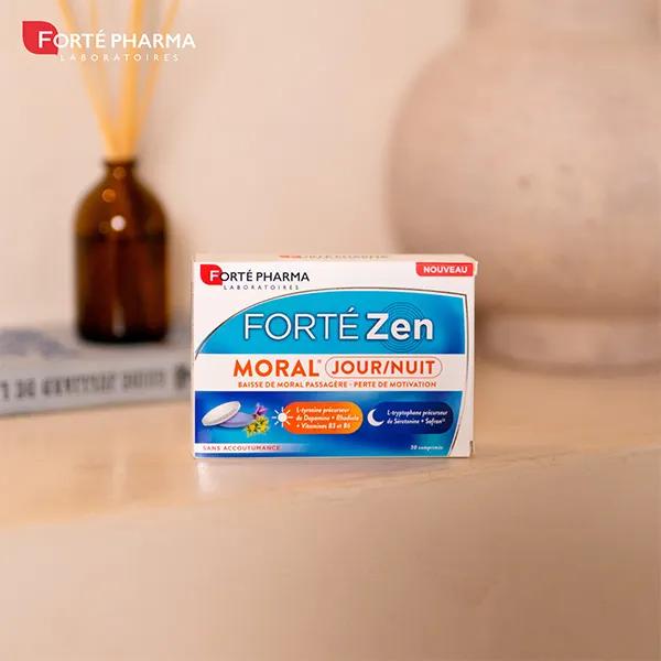 Forté Pharma Forté Zen Moral Día Noche Azafrán Rhodiola 30 comprimidos