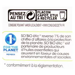 So'Bio Étic Aroma Huile Essentielle Palmarosa Bio 10ml