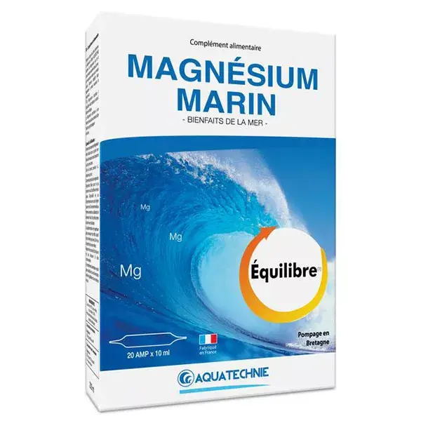 Biotechnie Magnésium Marin 20 ampoules