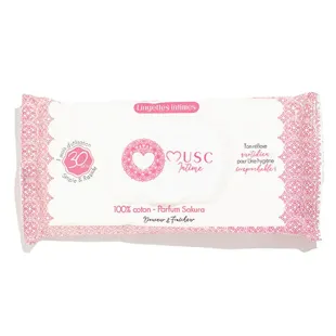 Musk Intimate Sakura Flower - Salviettine Intime Innocenti - 30 unità