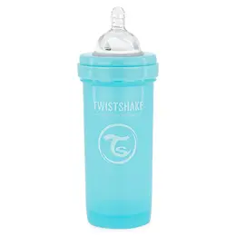 Twistshake Biberon Anti-Colique Bleu Pastel +2m 260ml