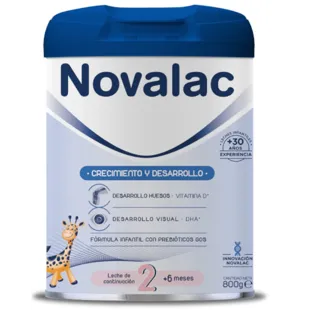 Novalac 2 Leche de Continuación 800 gr