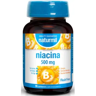 Naturmil Niacin 500mg 90 Tablets