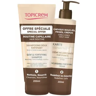 Topicrem Shea Shampoo 200 ml + Nourishing Cream 200 ml