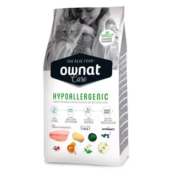 Ownat Care Hypoallergenic Chat 1,5kg
