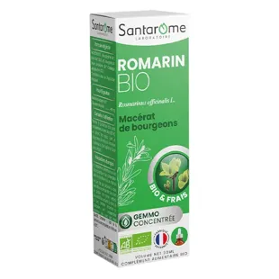 Integratore alimentare per la digestione al rosmarino biologico Santarome, flacone da 30 ml