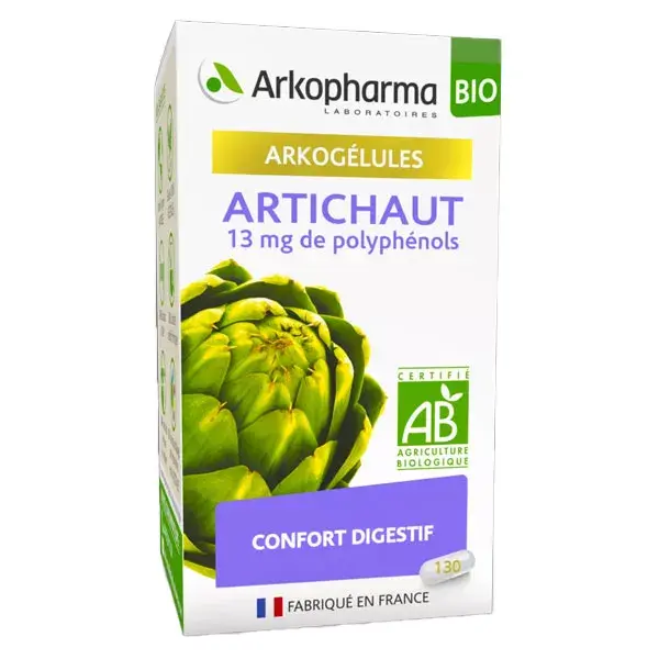 Arkopharma Arkogélules Artichoke Bio 130 capsules