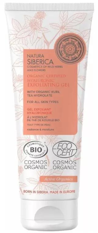 Natura Siberica Hyaluronzuur Exfoliërende Gel 75 ml