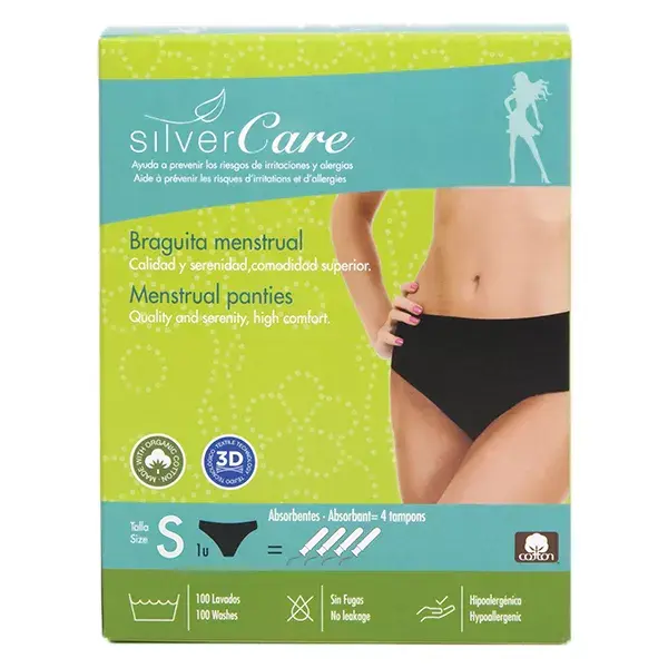 Silver Care Culotte Menstruelle Taille S 36/38