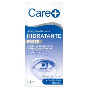Care+ Solución Oftálmica Forte Alivio para Ojos Secos 10 ml
