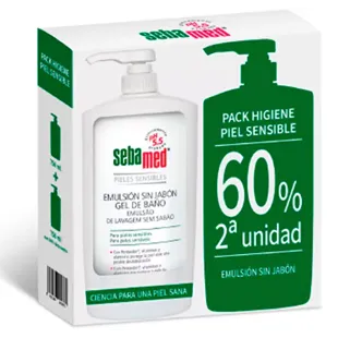 Sebamed Emulsión sin Jabón 2x750 ml