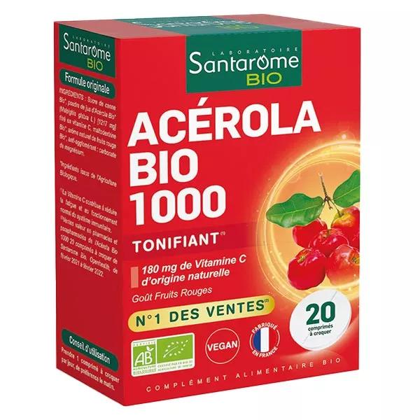 Santarome Bio Acérola Bio 1000 20 compresse masticabili