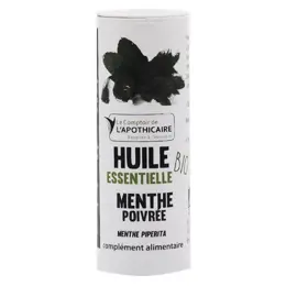 Le Comptoir de l'Apothicaire Huile Essentielle Menthe Poivrée Bio 10ml