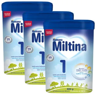 Humana Baby Miltina 1 Infant Milk 3x800 gr