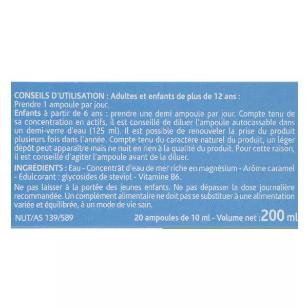 Arkopharma ArkOcéan Magnesio Marino Vitamina B6 Sabor Caramelo - 20 ampollas