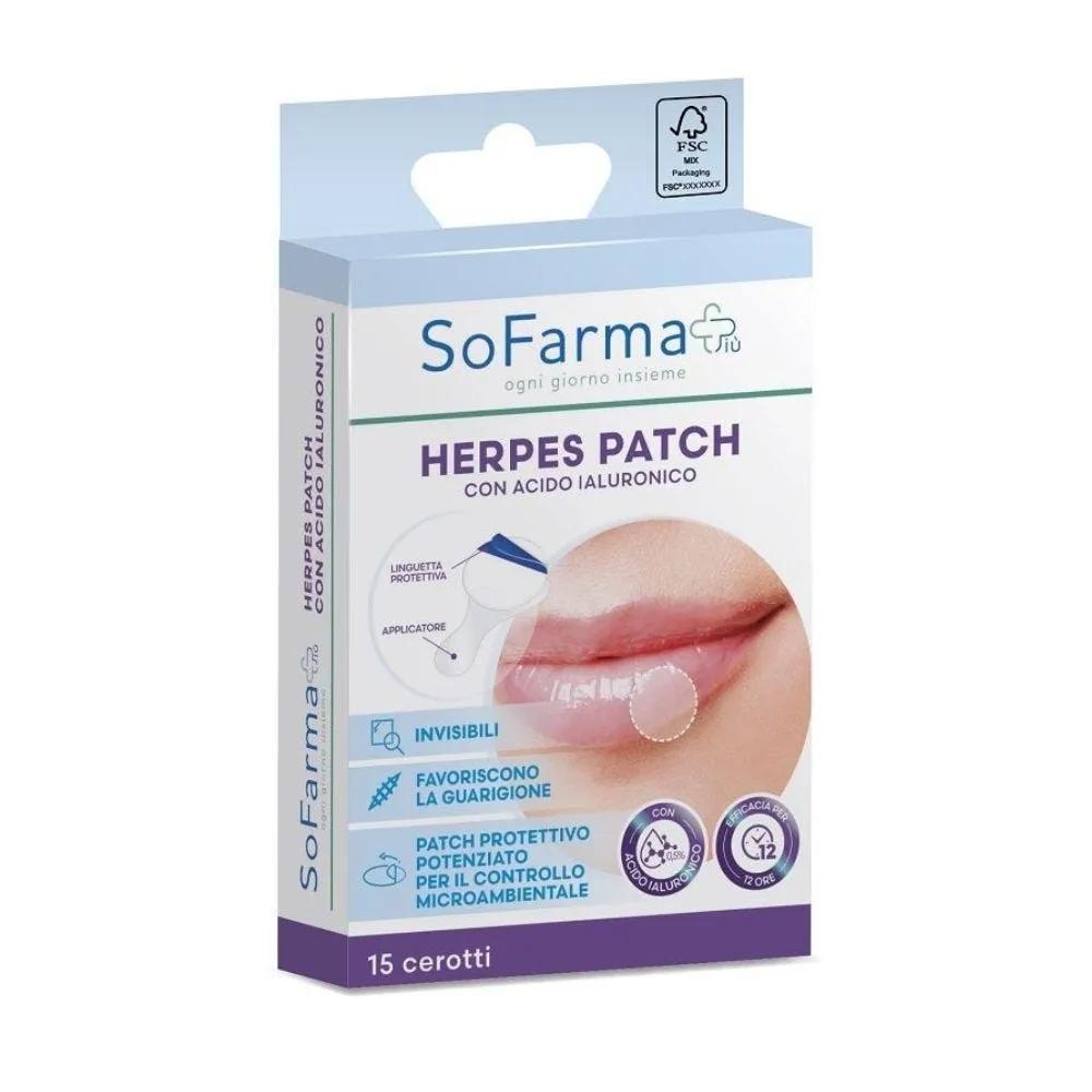 SoFarmaPiù Herpes Patch Ialuronico Sofarmapiu 10 Pezzi