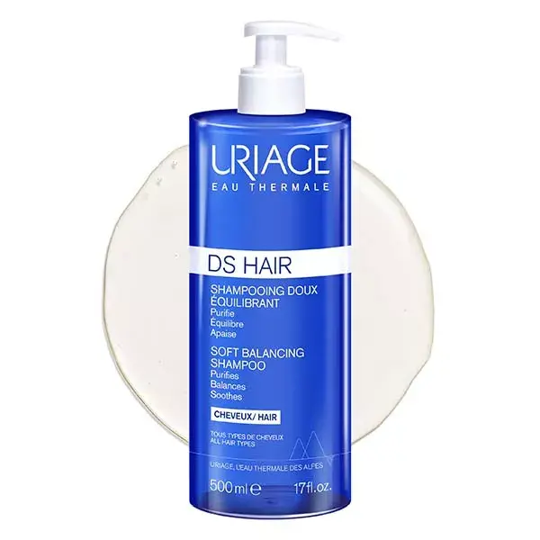 Uriage DS Hair Shampooing Doux Équilibrant Apaisant 500ml