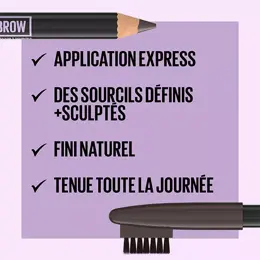 Maybelline New York Express Brow Precise Crayon à Sourcils N°02 Blonde