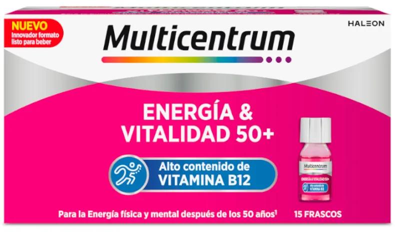 Multicentrum Energy and Vitality 50+ 15 Flaschen