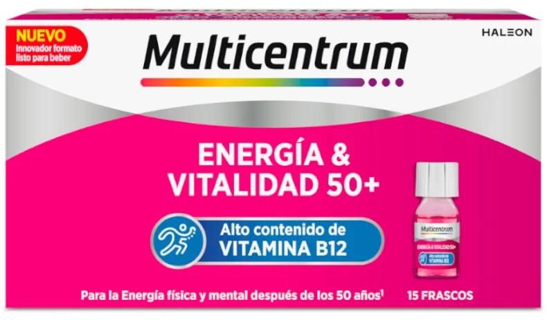 Multicentrum Energia e Vitalità 50+ 15 Bottiglie