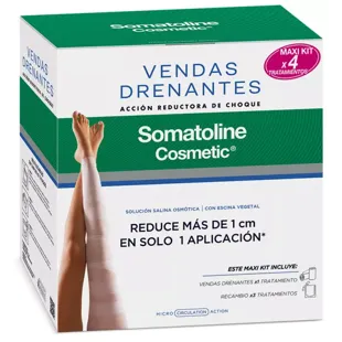 Somatoline Maxi Kit Vendas Reductoras Drenantes