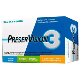 Bausch Lomb & PréserVision 3 60 gélules