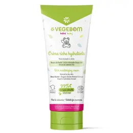 Vegebom Gamme Bébé Crème Riche Hydratante Tube 200ml