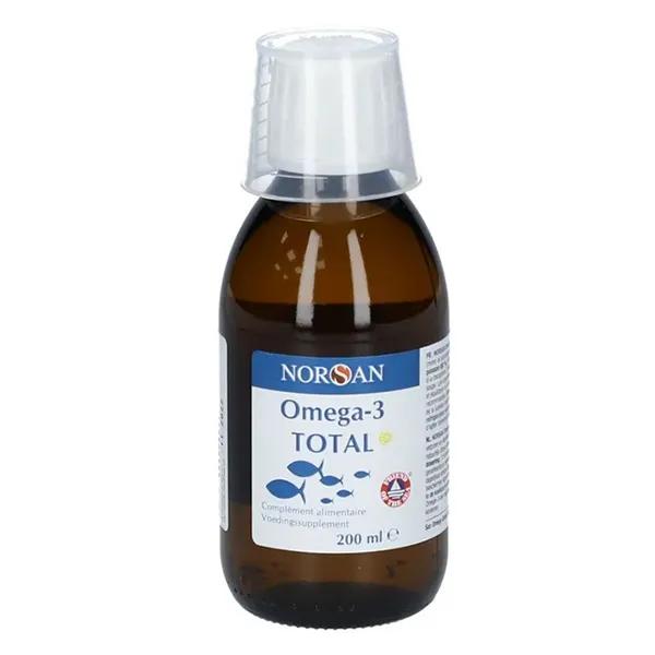 Norsan Omega-3 Total Citron 2000mg Huile de Poisson 200ml